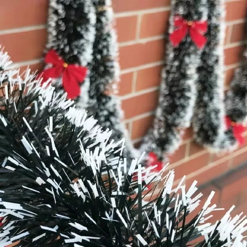 1PCS 2M Christmas Eve Decoration Bar Tops Ribbon Garland Christmas - Christmas.ca