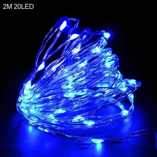 2M 20LED Santa Claus Snowflake LED Light String Christmas Decoration - Christmas.ca