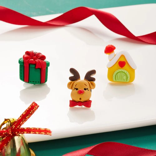 3pcs/set Christmas Gift For Women Men Brooches Enamel Pins Santa Claus - Christmas.ca