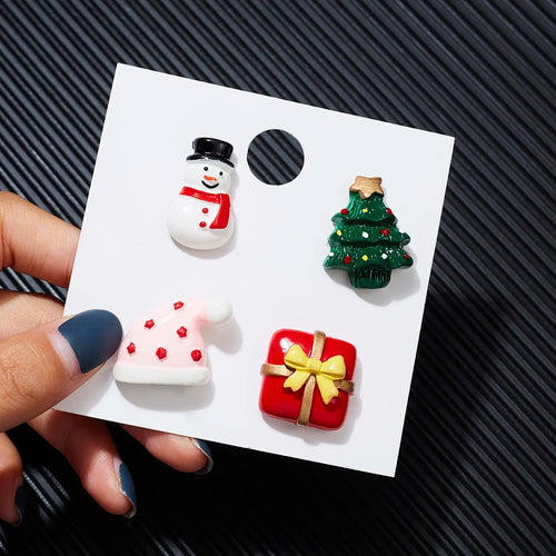 3pcs/set Christmas Gift For Women Men Brooches Enamel Pins Santa Claus
