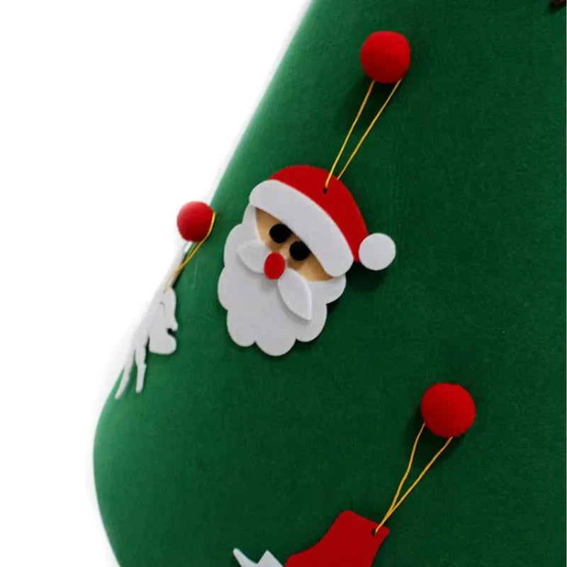 3D Kid DIY Felt Merry Christmas Decoration for Home Navidad New Year