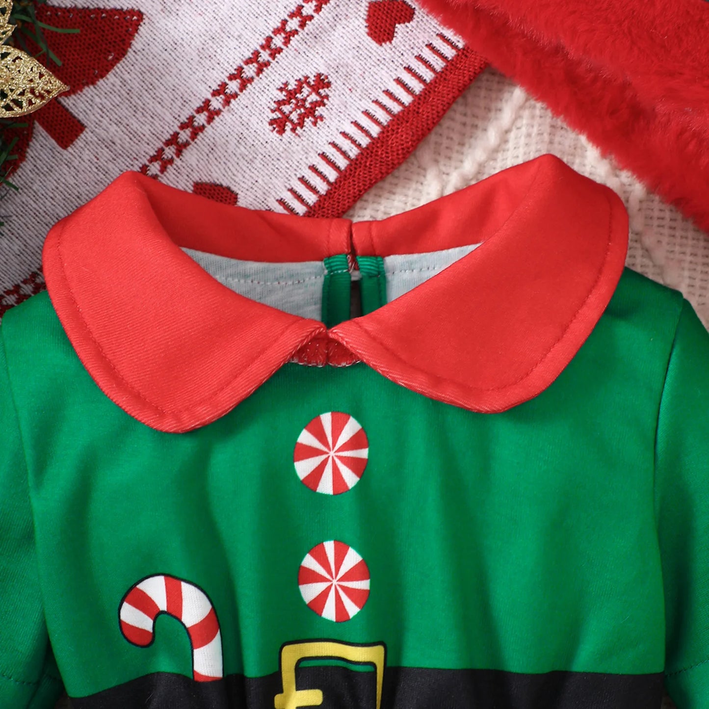 Christmas Baby Clothing Newborn Boy Girl Photography Santa Claus