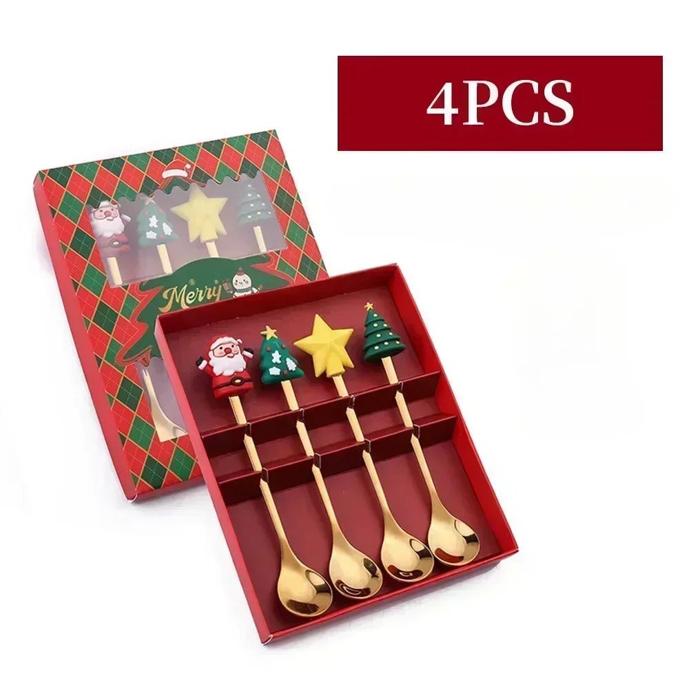 Christmas Decorations Home Christmas Table Decor Stainless SpoonsFork - Christmas.ca
