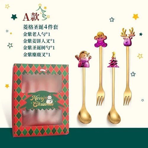 Christmas Decorations Home Christmas Table Decor Stainless SpoonsFork - Christmas.ca