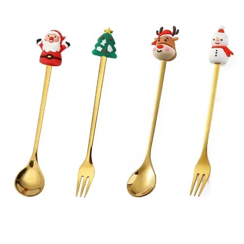 Christmas Decorations Home Christmas Table Decor Stainless SpoonsFork - Christmas.ca
