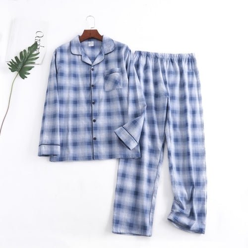 Men Plaid Flannel Pajama Set | Men Cotton Flannel Pajamas | Mens - Christmas.ca