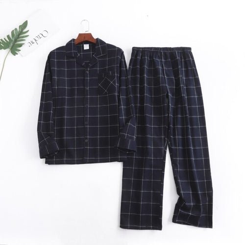 Men Plaid Flannel Pajama Set | Men Cotton Flannel Pajamas | Mens - Christmas.ca