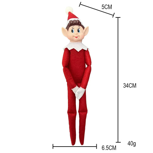 Shelf Elf Holiday Elf Guardian Christmas Home Decoration Gift for
