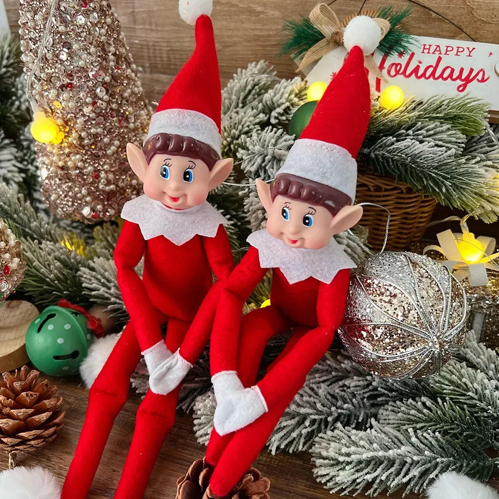 Shelf Elf Holiday Elf Guardian Christmas Home Decoration Gift for
