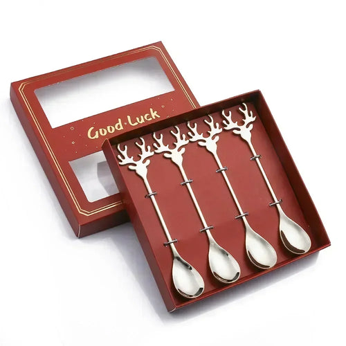 Christmas Decorations Home Christmas Table Decor Stainless SpoonsFork