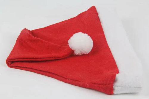 Christmas Black Red Plush Hat Santa Novelty Hat Kids Christmas