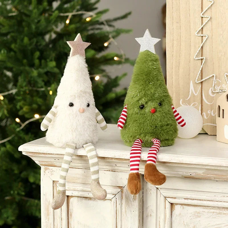 Christmas decorations cute plush Christmas tree doll home party doll
