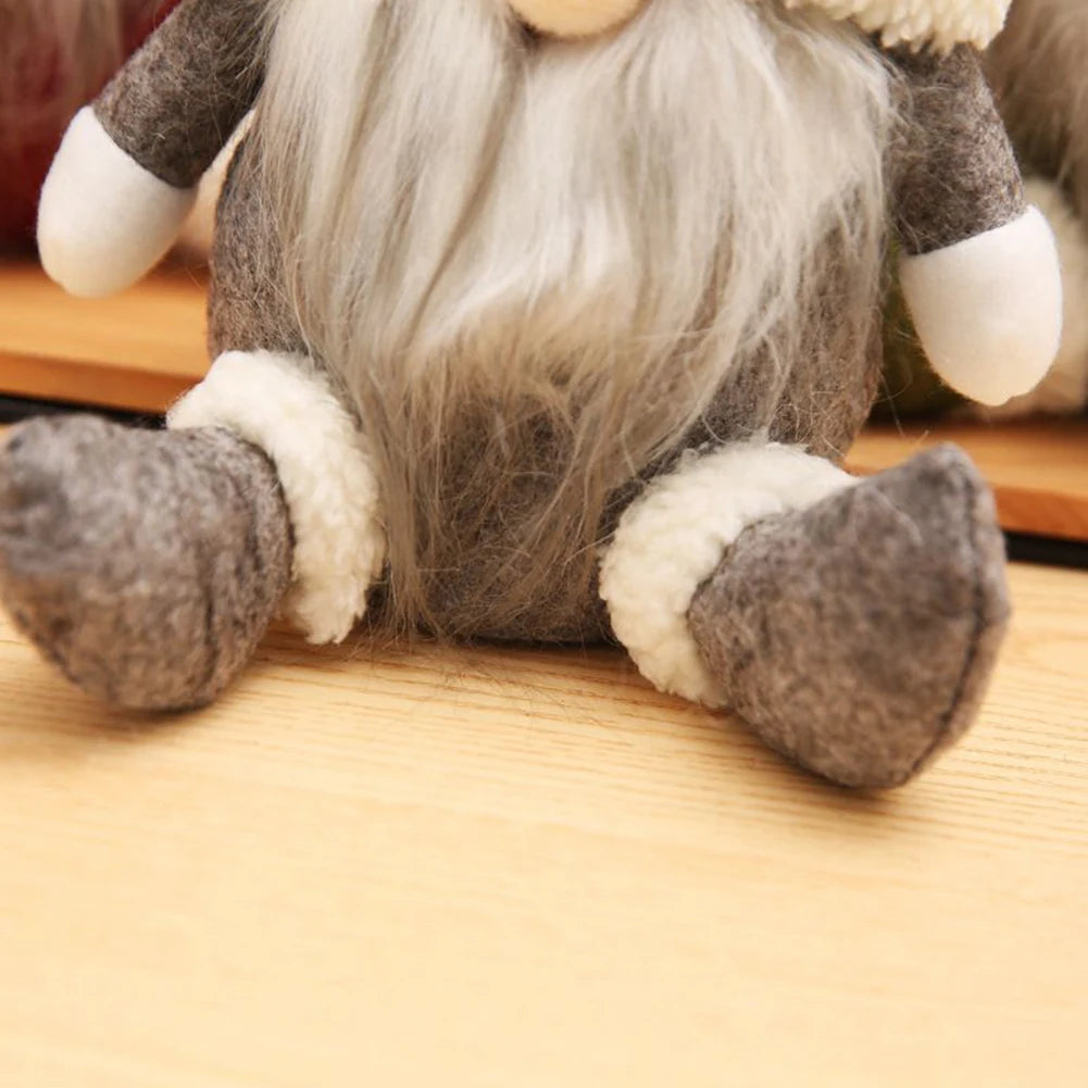 Santa Claus Christmas Knitted Plush Gnome Doll Faceless Doll Merry