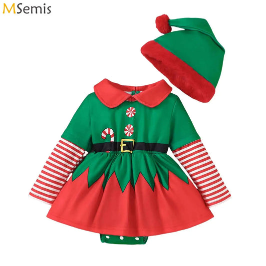 Christmas Baby Clothing Newborn Boy Girl Photography Santa Claus
