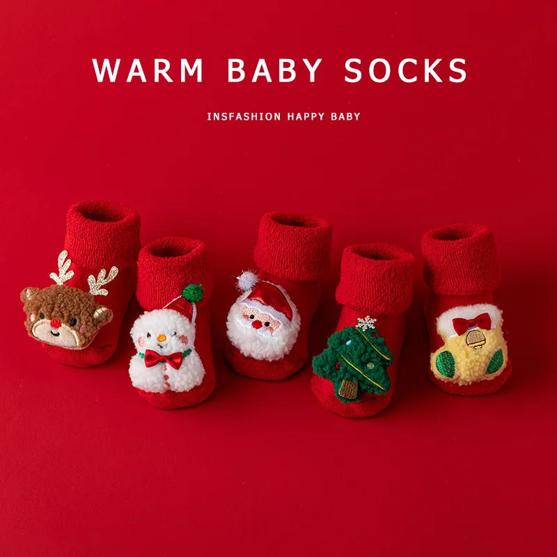 Newborn Cotton Winter Autumn Baby Girls Boys Kids Socks Infant
