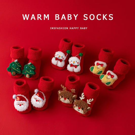 Newborn Cotton Winter Autumn Baby Girls Boys Kids Socks Infant