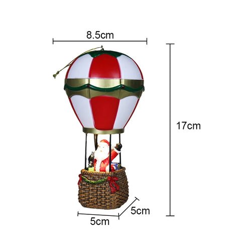 Christmas Glowing Ornaments Santa Claus Snowman Fireplace Resin LED - Christmas.ca